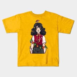 Mushroom girl Kids T-Shirt